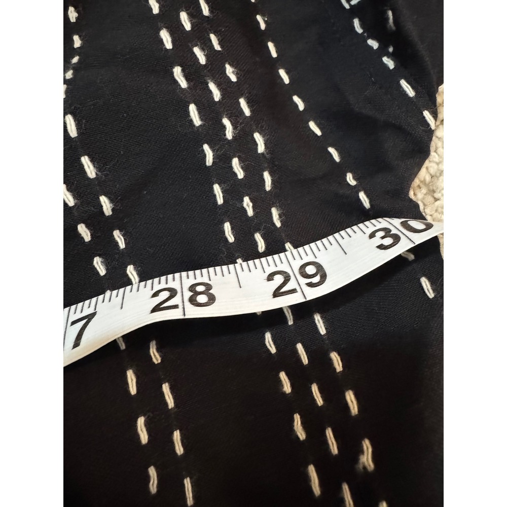 Pure Jill Women's Striped Black & White Open Front Cardigan Jacket X-3X - Picture 6 of 6